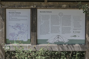 Hinweistafel Borsteler Schweiz