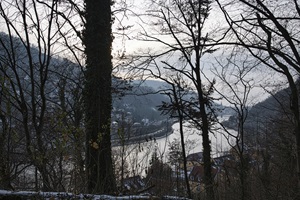Blick auf den Neckar Neuenheimer Schweiz