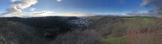 Ausblick Trimbser Schweiz Panorama