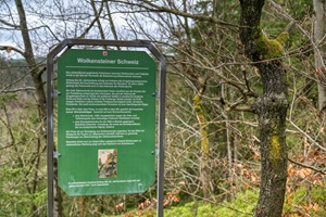 Infotafel Wolkensteiner Schweiz